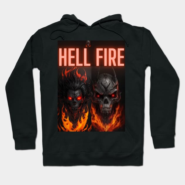 Hellfire Shirt Hoodie by MAT JAARAK